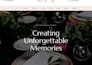 design squarespace wedding planner website event  website party planning website